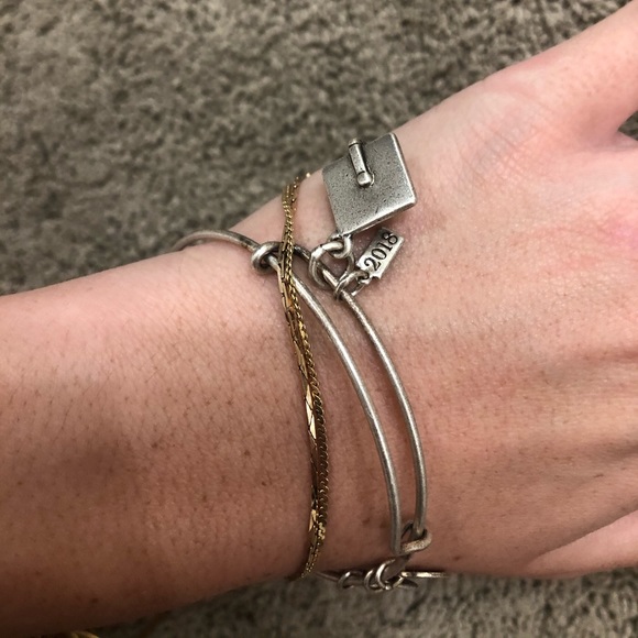 Alex and Ani Silver Graduation Bracelet - Picture 2 of 6